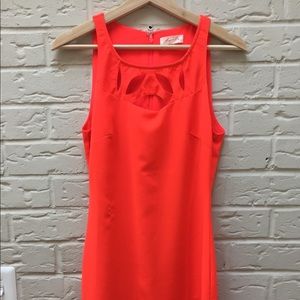 Sugarlips Orange Cutout Dress